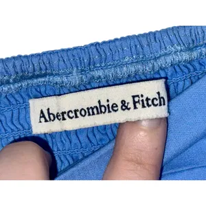 Abercrombie & Fitch Blue Smocked Back Puff Sleeve Mini Dress Womens Size XS P thumbnail 3