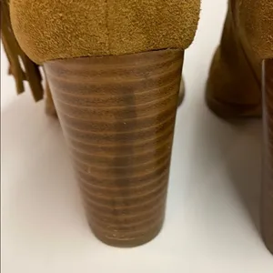 Crown Vintage Raffa Brown suede Tassel Booties A5‎ thumbnail 4