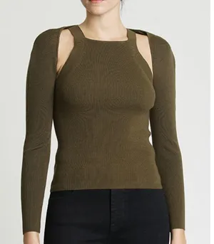 Pistola Jolene Shrug in Vineyard thumbnail 2