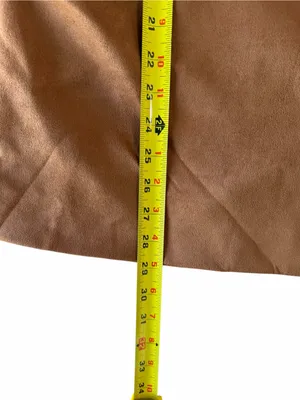 Women's 3 Button Faux Suede Lightweight Lined Jacket Size L #260814 thumbnail 7