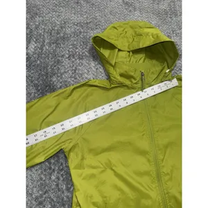 L.L.Bean Womens Green Lightweight Full Zip Windbreaker Jacket Outdoor Sz Xs thumbnail 7