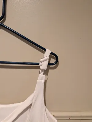 Frankly White Bodysuit Size 2X thumbnail 13