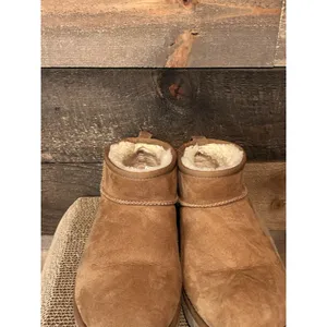 UGG Classic Ultra Mini Boots 1116109 Chestnut Women's‎ Sz SOLD thumbnail 4