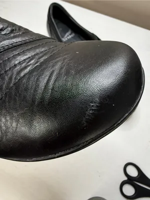 Dansko Franny Women's‎ Size 39 9US Black Leather Comfort Shoes Loafers thumbnail 4