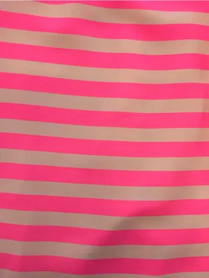 J.Crew pink beige horizontal striped Y2K preppy Barbiecore Ivy League NWT size 0 thumbnail 7