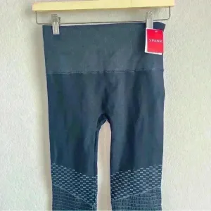 SPANX Women's Indigo Sky Seemless Moto Look‎ at Me Now Leggings Size Small NWT thumbnail 8
