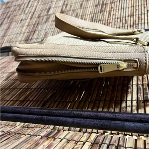 Fossil Preston Woven Straw and Leather Shopper Shoulder Bag thumbnail 5