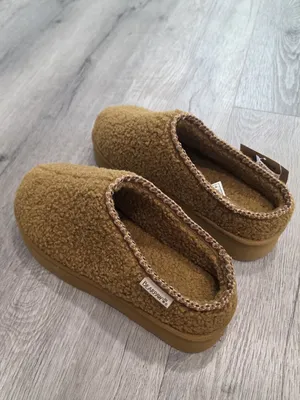 Bearpaw NWOB Womens Teddy Fleece snuggle martis Slip-On shoes mule boots Sz 10 thumbnail 2