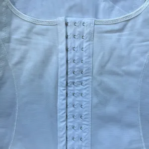 Vintage Mesh Corset Top White XL thumbnail 5