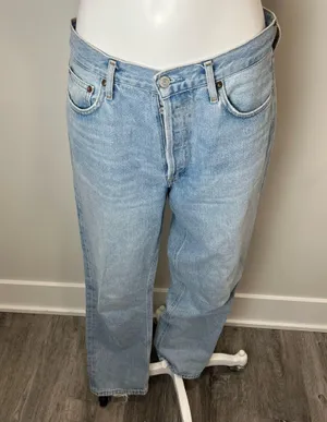 AGOLDE 90’s Pinch Waist High Rise Straight Jeans thumbnail 2