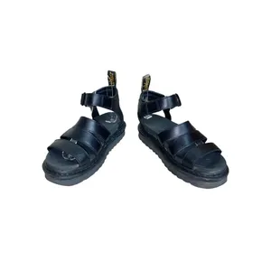 Dr. Martens Blaire Brando Black Leather Platform Strappy Chunky Sandals Size 7 thumbnail 3