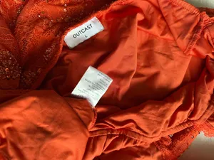Outcast Clothing Shaelea Mini Dress Tangerine thumbnail 8
