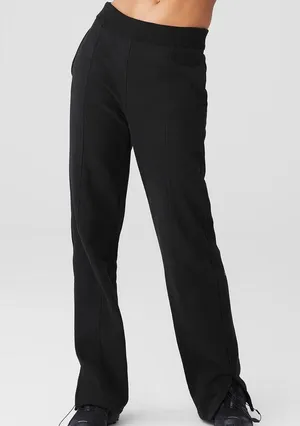 Alo Yoga High-Waist Free Time Straight Leg Sweatpant thumbnail 3