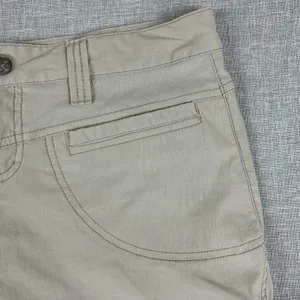 Athleta Skort Womens 4P Beige Hiking Walking Built-In Shorts‎ Stretch Pockets thumbnail 2