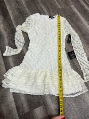 Cream Lace Dress thumbnail 14