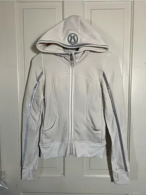 Lululemon Uba Hoodie Reflective Polar Cream-Creamsicle Pop Sz 4 Special Edition thumbnail 1