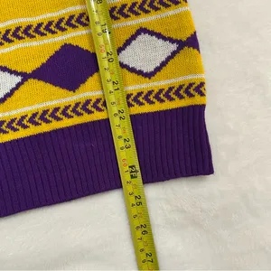 Los Angeles LA Lakers NBA Basketball Ugly Christmas XMAS Party Sweater Women’s M thumbnail 5