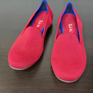 Rothy’s Red Round Toe Flats thumbnail 8