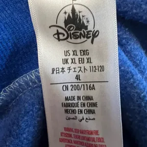 Disneyland Resort Exclusive Sweatshirt Mickey Mouse Logo NWT Blue Unisex XL thumbnail 7