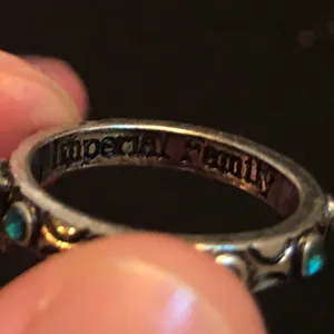 Betsey Johnson Set of 4 Rings Size 6.5 stackable ring thumbnail 7