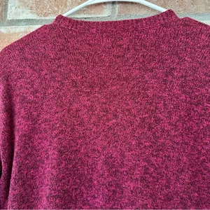Abercrombie Fitch Open Front Knit Cardigan Women’s Small Berry Pink Long Sleeve thumbnail 8