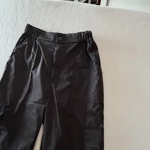 Women's Black Pull On with Button and Zip Closure Pants Size M #260611 thumbnail 3