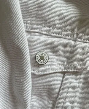 White Mama Fringe Jean Jacket thumbnail 7