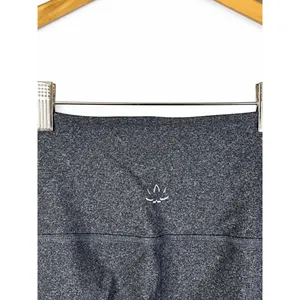 Beyond Yoga Spacedye High Waist Long Leggings M Charcoal Gray Made USA 28" thumbnail 4