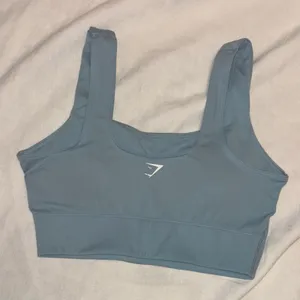 Gymshark Light Blue Sports Bra thumbnail 3