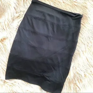 ZARA Woman Black Pencil Skirt Sz XS‎ thumbnail 2