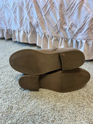 Old Navy Brown Ankle Booties 8 thumbnail 7