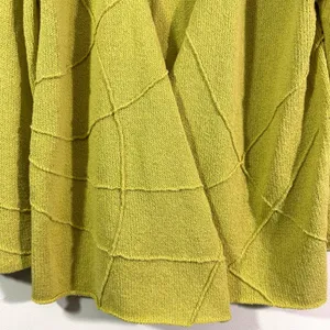 Beyond Threads Green Knit Open Front Sweater Size M thumbnail 5