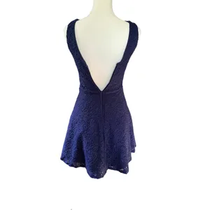 City Studio Blue Dress Short size 0 thumbnail 3