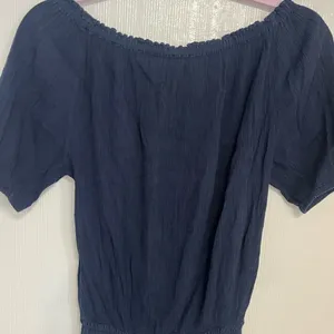 Michael Kors Navy Blouse thumbnail 4