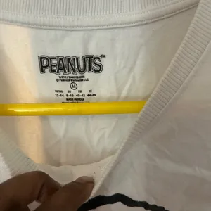Peanuts Snoopy Short Sleeve Tee White Black Size M thumbnail 5