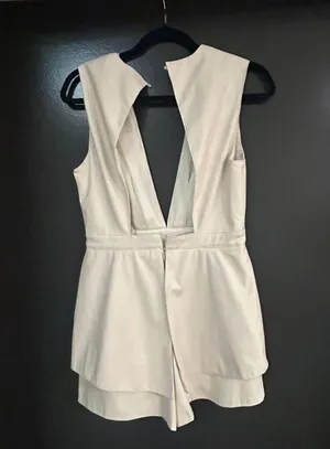Leather Romper thumbnail 2