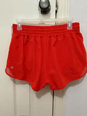 Lululemon Hotty Hot High-Rise 2.5" Autumn Red thumbnail 2