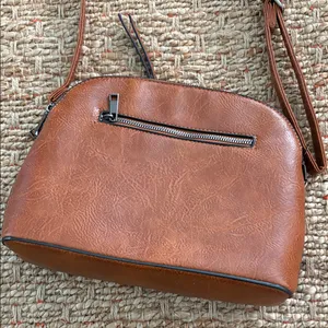 Sam & Hadley Brown Studded Shoulder Bag thumbnail 5