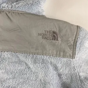 North Face‎ Jacket Girls Large Blue Fuzzy Hooded Full Zip Fleece Denali YOUTH thumbnail 7