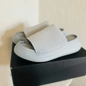 Rag & Bone Brixley Knit Slide Sandal, Gray/Blue, Size‎ 10 (Euro 40), NWT thumbnail 9