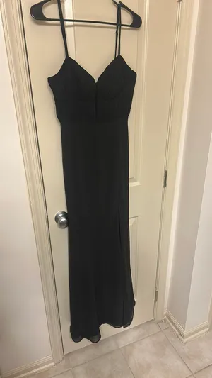 Lulus Black Maxi Dress - Pleated Bustier Sweetest Splendor thumbnail 4