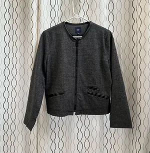Gap Zippered Blazer size Medium thumbnail 1