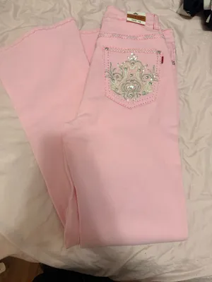Pink Cowboy Jeans Size 28 thumbnail 3