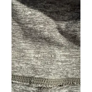 OFFLINE by Aerie The Hugger Foldover Flare Leggings Gray High Rise Long Inseam L thumbnail 4