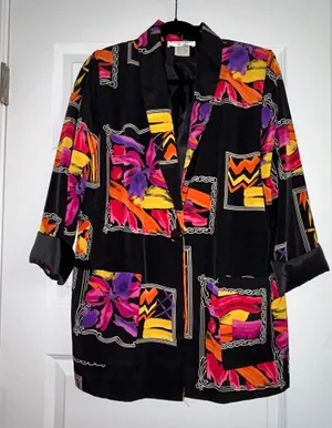 Brownstone Studio Vintage One Button Blazer Jacket thumbnail 1