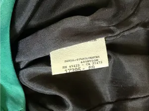 Vintage Scott McClintock Emerald Green One Shoulder Ruched Cocktail‎ Dress thumbnail 6