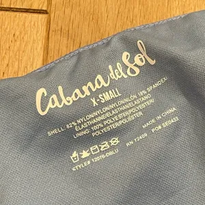 NWT Cabana Del‎ Sol Underwire Bra Style Bathing Suit 2 piece Cheeky Bikini Sz XS thumbnail 4