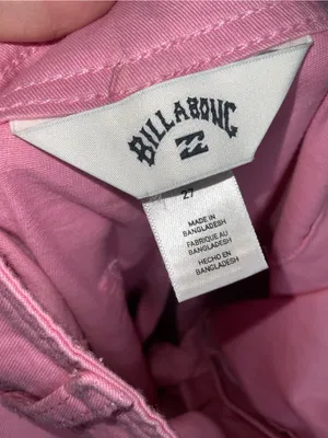 Billabong High-Rise Wide Leg Pants - Pink - 27 thumbnail 8