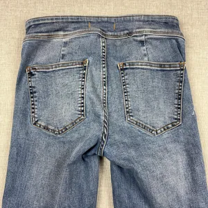 Free People Jeans Womens 27 Blue Medium Wash Mid Rise Flare Stretch Denim thumbnail 12