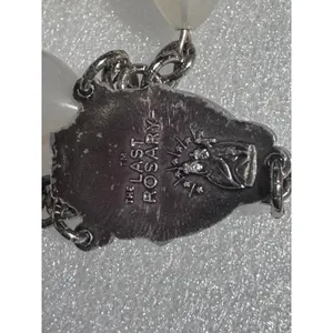Catholic Rosary Faux Pearl Beads Silver Tone Crucifix The Last Rosary thumbnail 6